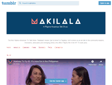 Tablet Screenshot of makilalatv.com